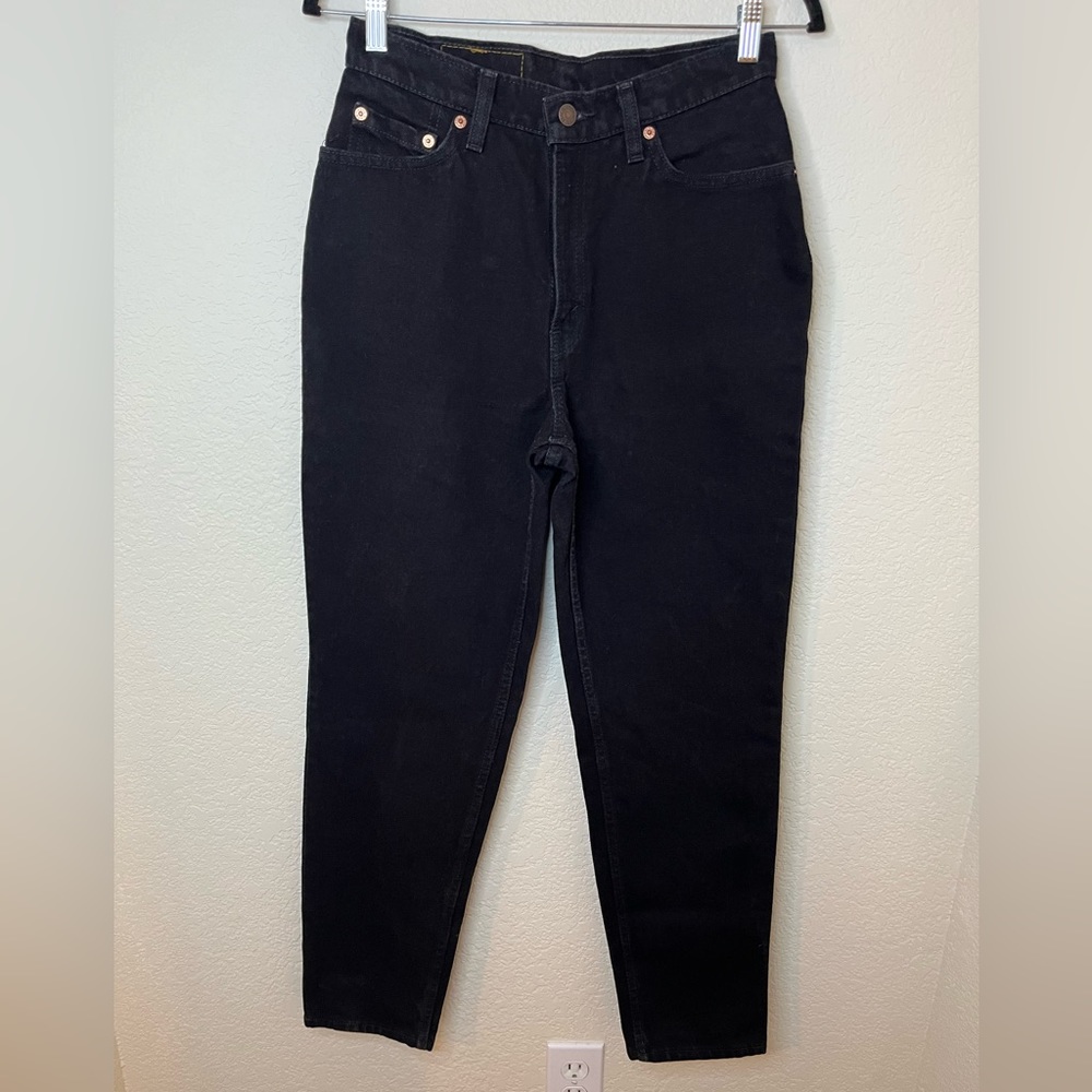 Levi’s‎ 512 slim fit tapered leg black denim from 2012 size 26